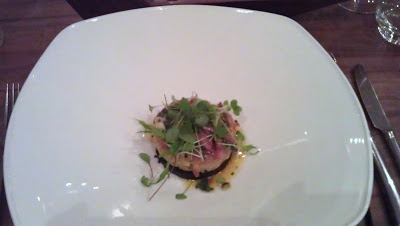 Black pudding starter, Purnells Bistro