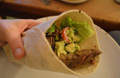 Steak fajitas