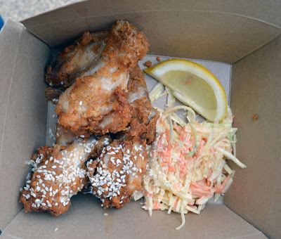 The Hungry Toad crispy fried chicken