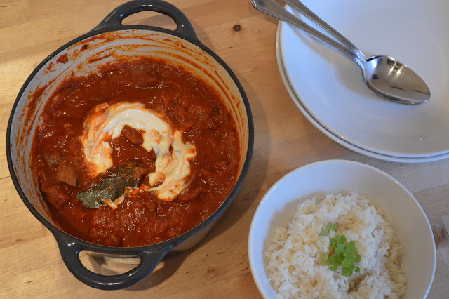 Mexican style beef stew