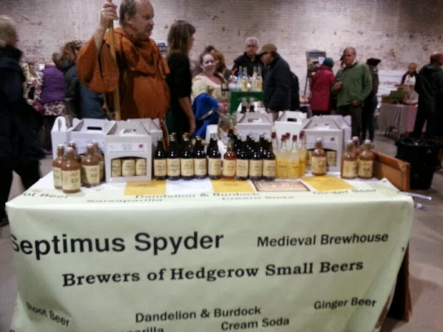 medieval brewery at Calke Abbey Fine Food Fair