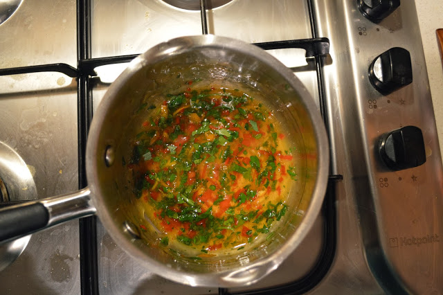 Chilli, Orange and Parsley glaze 