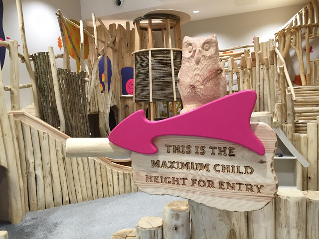 kids play zone at Gloucester Services 