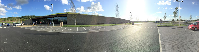 Gloucester Services in the sunshine 