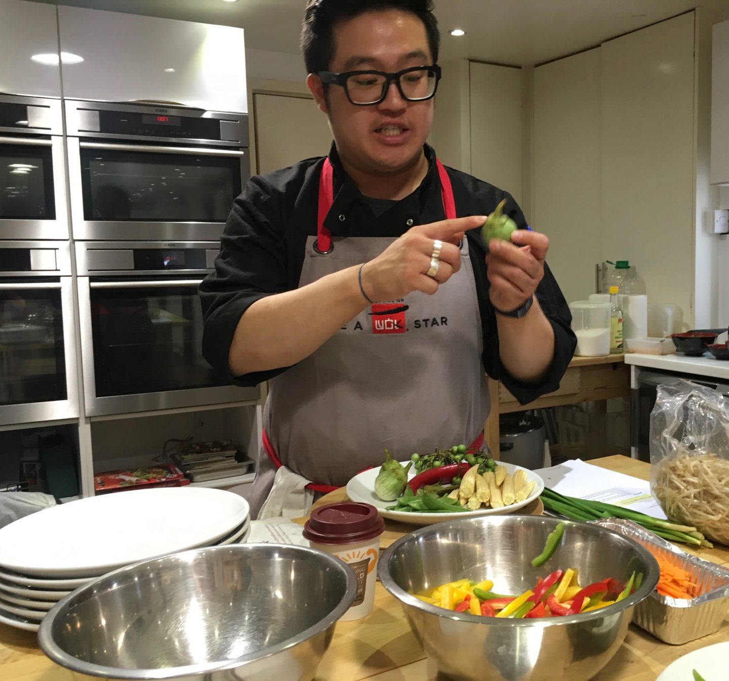 Our tutor at the school of wok - Philip!